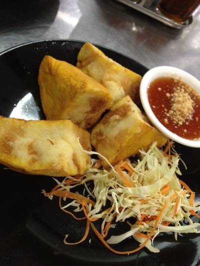 เต้าหู้มหัศจรรย์ ที่ ร้านอาหาร ราดหน้าอาหลิว