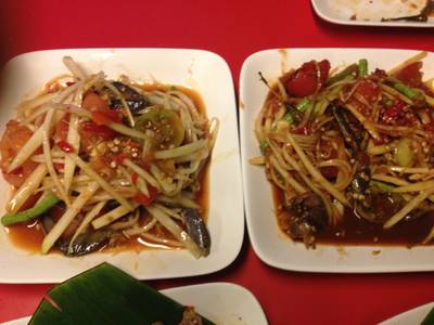 ร้านอาหาร ส้มตำนัว สยามสแควร์ซอย 5