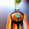salted caramel cupcake ที่ ร้านอาหาร A Chance Of Sunshine