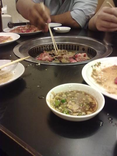 ไดจัง ที่ ร้านอาหาร Daichan Giants ยากินิกึ ไดจัง