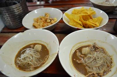 รายการอาหารที่สั่ง ที่ ร้านอาหาร อนงค์ ก๋วยเตี๋ยวเรือ