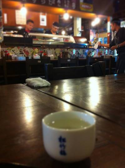 มุมพ่อครัวประเภทย่างจะอยู่ตรงนี้ ที่ ร้านอาหาร Nagiya Nihonmachi