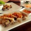 ปอเปี้ยญวณ อร่อย ไส้รวมกุ้งหมู ที่ ร้านอาหาร Red Basket บองมาเช่