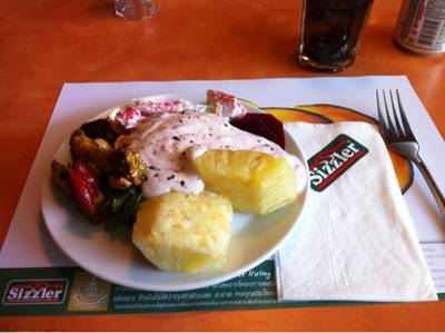 ร้านอาหาร Sizzler cp tower