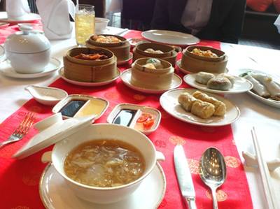 ซุปหูฉลามกังป๋วย และเนื้อปู  ที่ ร้านอาหาร Déjà Vu