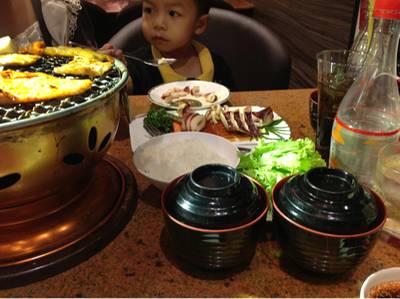 ร้านอาหาร Sukishi Charcoal Grill Central Rama 9