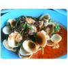 หอยตลับผัดพริกเผา ที่ ร้านอาหาร ป้าฮี๊ด ซีฟู๊ด
