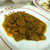 หมูผัดเครื่องแกง ที่ ร้านอาหาร ร้านข้าวต้มเซาะฮึ้ง