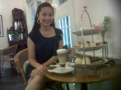 Afternoon set ที่ ร้านอาหาร Mandarin Oriental Dhara Dhevi Chiang Mai