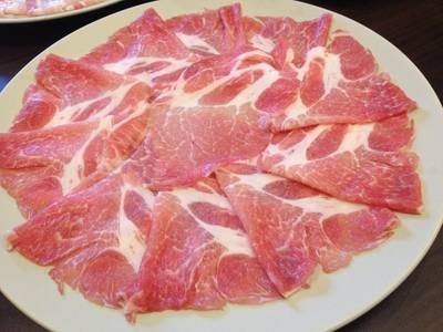 เนื้อหมู ที่ ร้านอาหาร Akiyoshi Asiatique