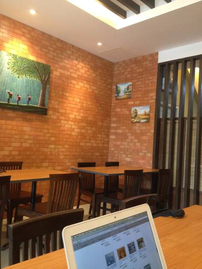 นั่งกินนมปั่น &love love ที่ ร้านอาหาร Moka Coffee นั่งกินนมปั่น &love love ที่ ร้านอาหาร Moka Coffee