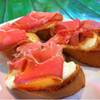 parma ham with pamersan cheese bread @ Crostini italian cuisine - Asiatique!! ที่ ร้านอาหาร Crostini Asiatiaque Asiatiaque