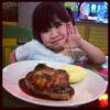 my all time fav dish - porkchop steak @ Crostini italian cuisine - Asiatique !! ที่ ร้านอาหาร Crostini Asiatiaque Asiatiaque