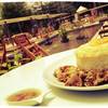 ปลาหมึกผัดกระเทียม รามข้าว ^^