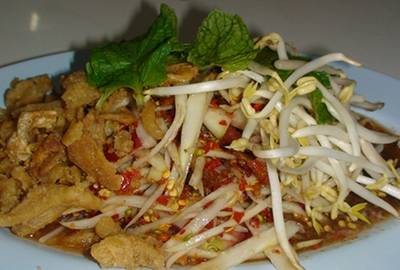 เมนูนี้แบบว่าจัดเต็ม ที่ ร้านอาหาร 5 แยกตำซั่ว