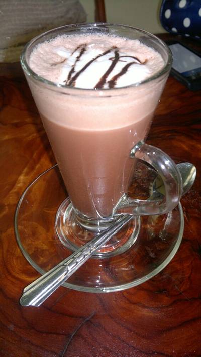 โกโก้ปั่น ที่ ร้านอาหาร A.P.Coffee โกโก้ปั่น ที่ ร้านอาหาร A.P.Coffee