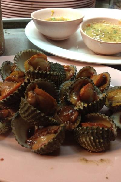 สดๆ อร่อยอีกแล้ว ที่ ร้านอาหาร หอยแครงลวก ซอยเท็กซัส