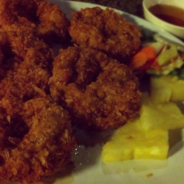 ทอดมันกุ้ง..เมนูง่ายๆ แต่อร่อย ที่ ร้านอาหาร เสน่ห์ชายน้ำ