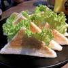 tuna sandwich  ที่ ร้านอาหาร บ้านพระอาทิตย์