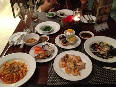 ร้านอาหาร Glass House Eastin Bangkok
