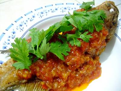 ปลาเก๋าสามรส ที่ ร้านอาหาร Sea Breeze Seafood