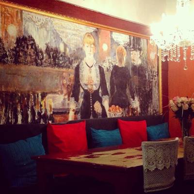 บรรยากาศในร้าน ที่ ร้านอาหาร ทองปาน
