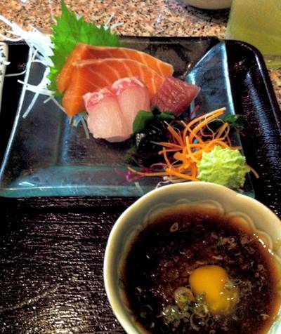 gyutan set ที่ ร้านอาหาร Uomasa (อุโอะมาสะ)