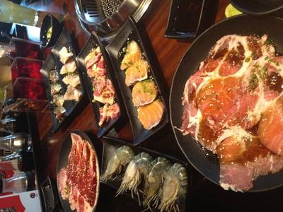 พร้อมลงย่างแล้วจ้า ที่ ร้านอาหาร Nobu Shabu & Grill CDC