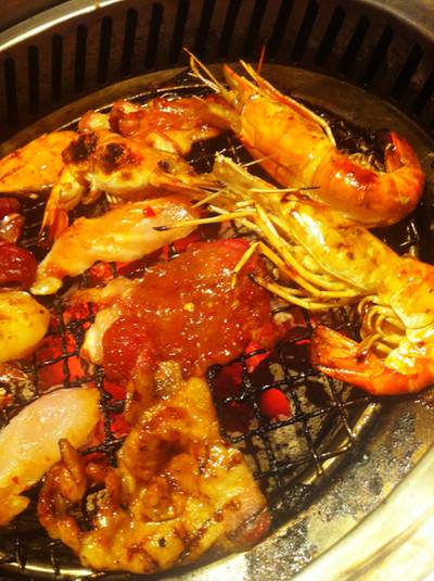 ปิ้งๆ  ที่ ร้านอาหาร Miyabi Jousen สยามสแควร์