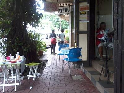 ถนนหน้าร้าน ที่ ร้านอาหาร โรตี มะตะบะ