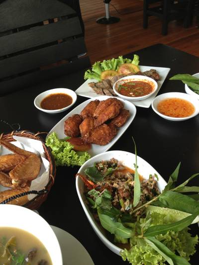 ร้านอาหาร บ้านส้มตำ ซอยศรีเวียง