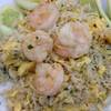 ข้าวผัดกุ้ง ที่ ร้านอาหาร จินหม่าเฉิน