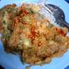 ข้าวไข่เจียวหมูสับผักบุ้ง(อร่อยดีครับแต่จืดไปนิด) ที่ ร้านอาหาร เป็นกันเอง อาหารตามสั่ง