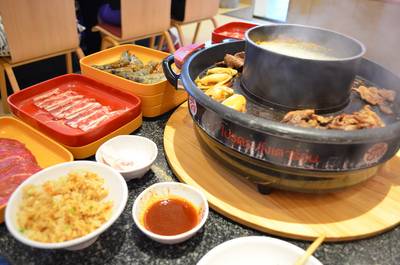 สั่งจนไม่มีที่จะวาง ที่ ร้านอาหาร Gyu Grill Mega Bangna