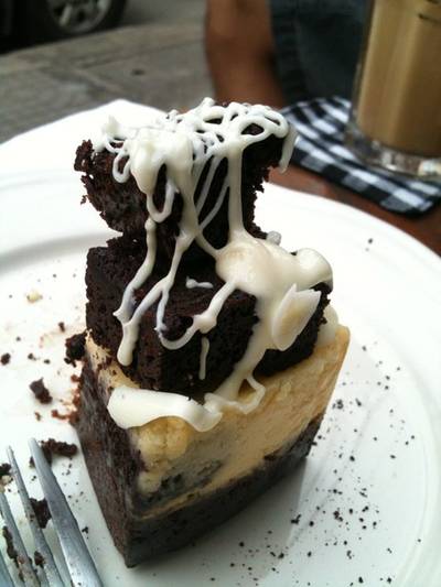 Brownie Cheescake (110 บาท) ที่ ร้านอาหาร PH1B Coffee Bar