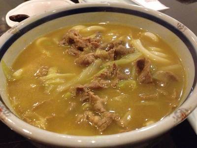 อุด้งหน้าแกงกะหรี่เนื้อ (250-.) ที่ ร้านอาหาร Uta-Andon Isetan