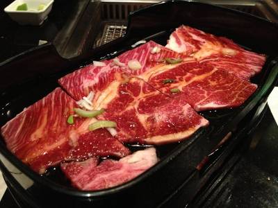 เนื้อสันนอก ที่ ร้านอาหาร Elite Grill Bar K-Village