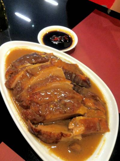 เป็ดย่าง ที่ ร้านอาหาร มะลิ The Nine พระราม 9