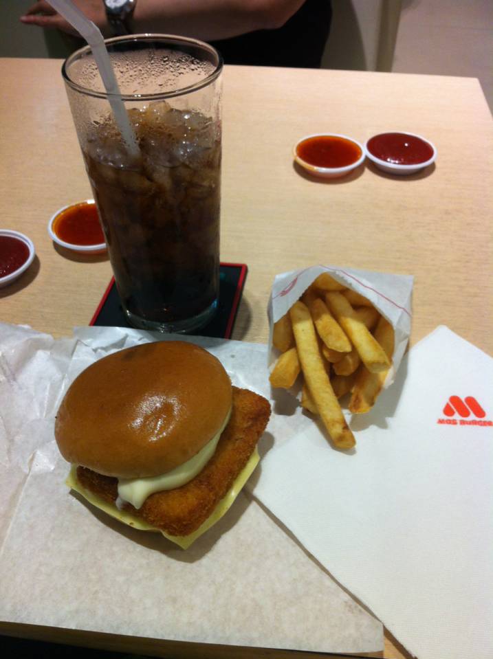 ร้านอาหาร Mos Burger Siam Paragon