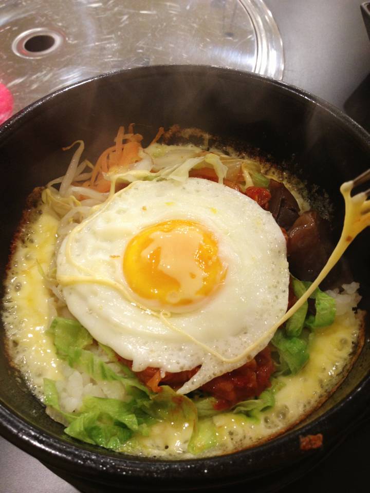 ข้าวยำเกาหลีชีสส เด็ดด!! ที่ ร้านอาหาร Salang Korean BBQ Buffet  สุขุมวิท 93