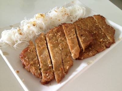 เส้นหมี่หมูทอด ที่ ร้านอาหาร Winner House วังหิน