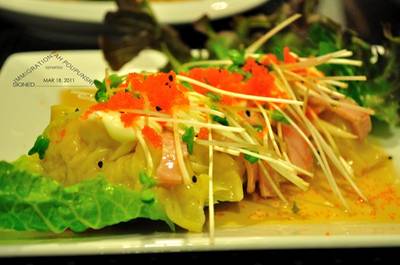 จานนี้ก็อร่อยอีกแล้ว ที่ ร้านอาหาร HAP de NOUS cafe Pattanakarn road