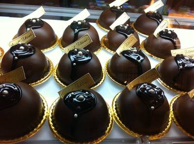 ช็อคโกแลตคาราเมล ที่ ร้านอาหาร Montblanc Promenade