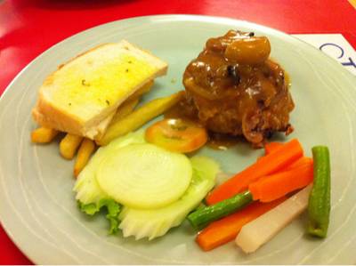 สเต็กรอยยิ้ม ที่ ร้านอาหาร สเต็กรอยยิ้ม บางบอน บางบอน