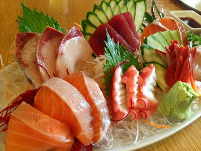 Sashimi Set ที่ ร้านอาหาร Yura An Café