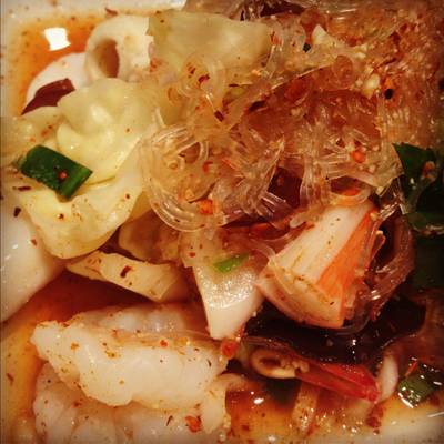 ลาบวุ้นเส้นทะเล ที่ ร้านอาหาร ยำแซ่บ (Yum Saap) Terminal 21