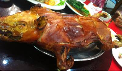 หมูหัน~* ที่ ร้านอาหาร สามย่านซีฟู้ด