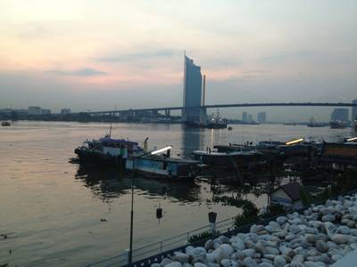วิวยามเย็น ที่ ร้านอาหาร Yakiya (Gyu Gyu Tei Rama 3) วิวยามเย็น ที่ ร้านอาหาร Yakiya (Gyu Gyu Tei Rama 3)