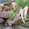 ยำหมูยอ(พนักงานบอกหมูร้อยเปอเซนต์) ที่ ร้านอาหาร หมูนักสู้
