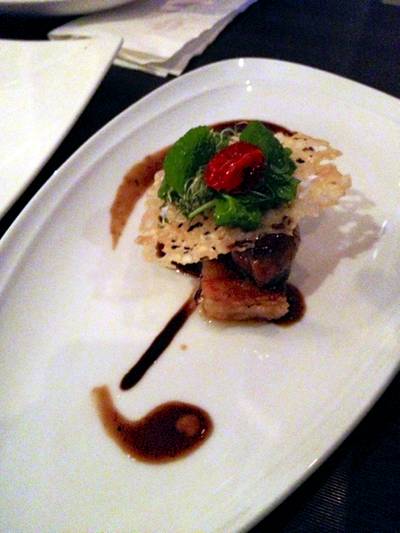Foie gras, a must order from Pizzazo ที่ ร้านอาหาร Pizzazo Bistro